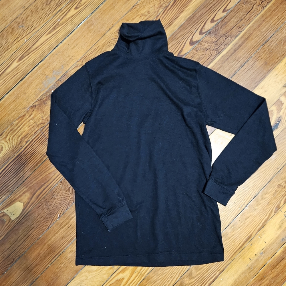 Men's Large Black Turtleneck